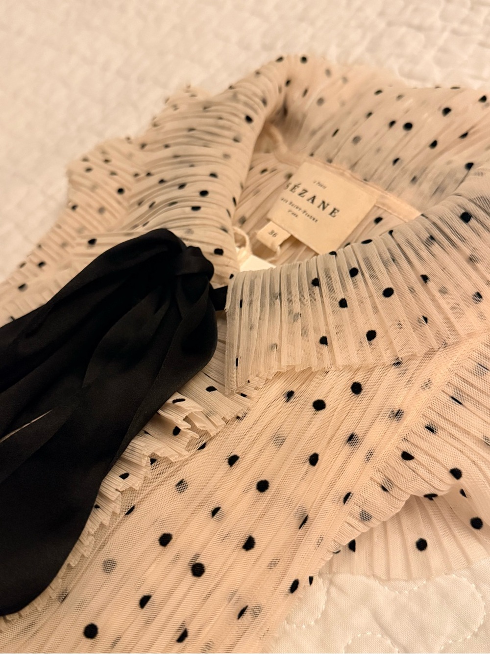🌱NWT - Sezane JOLA Blouse in size 4 - Picture 10 of 16